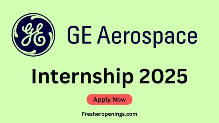 GE Aerospace Internship 2025