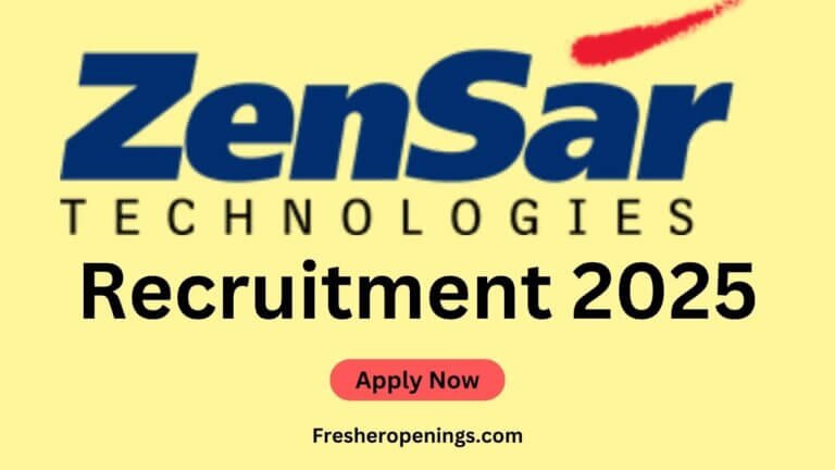 Zensar Off Campus Drive 2025