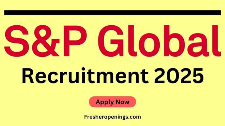 S&P Global Off Campus Jobs 2025