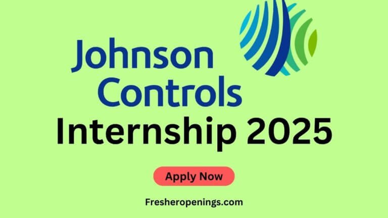Johnson Controls Internship 2025