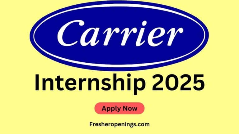 Carrier Internship 2025