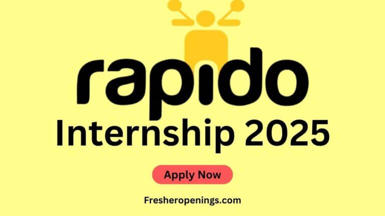 Rapido Internship 2025