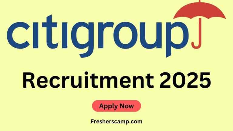 Citigroup Off Campus Recruitment 2025