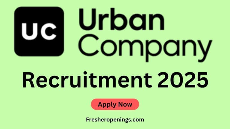 Urban Company Off Campus Drive 2025