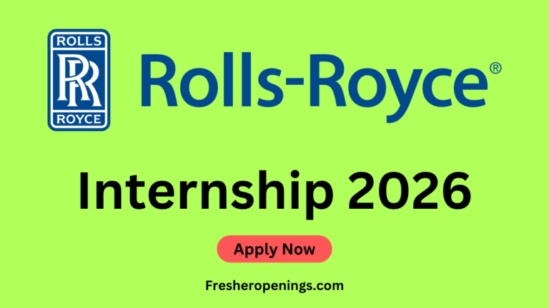 Rolls-Royce Internship 2026