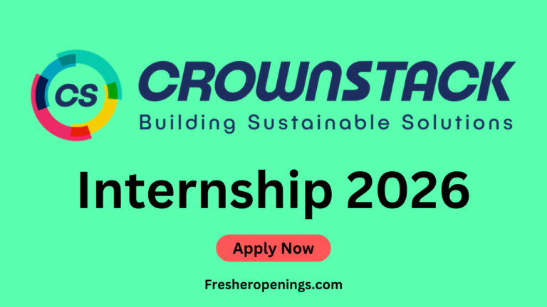 Crownstack Summer Internship 2026