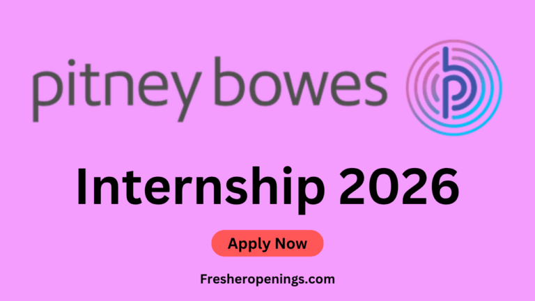Pitney Bowes Internship 2026