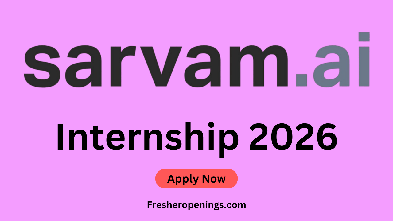 Sarvam AI Internship 2026