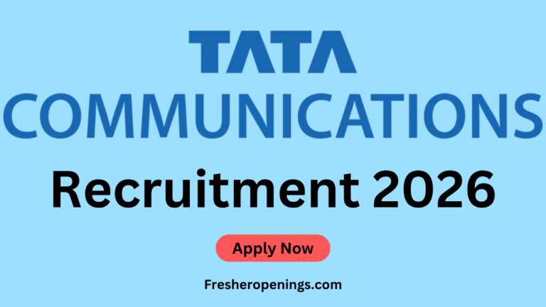 Tata Communications Recruitment 2026