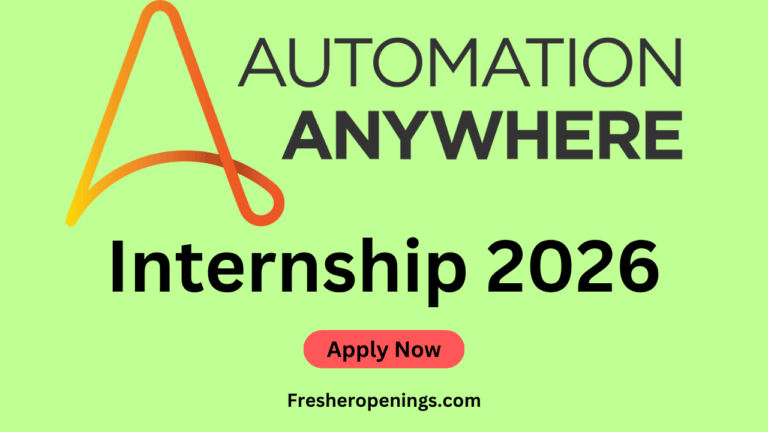 Automation Anywhere Internship 2026