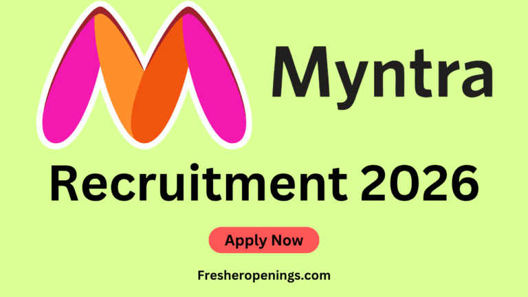 Myntra Off Campus Drive 2026
