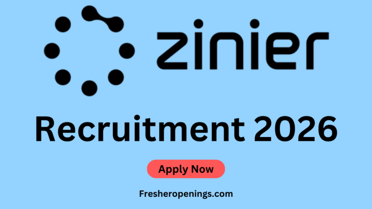 Zinier Off campus Drive 2026