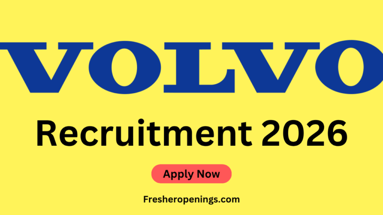 Volvo Off Campus Recruitment 2026