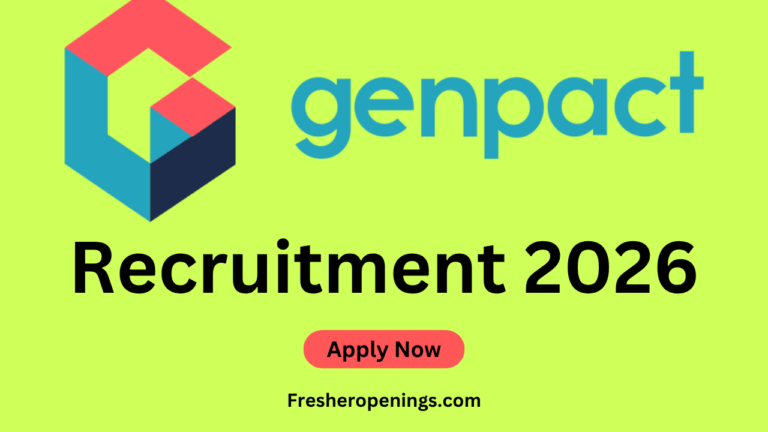 Genpact Off Campus Drive 2026
