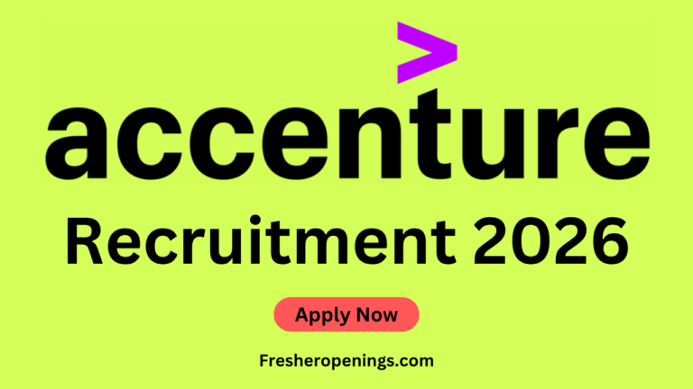 Accenture Recruitment Drive 2026