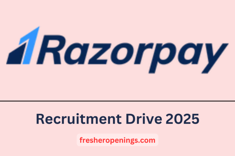 Razorpay Recruitment Drive 2025