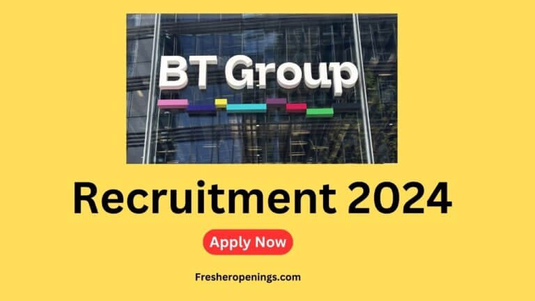 BT Group Recruitment 2024