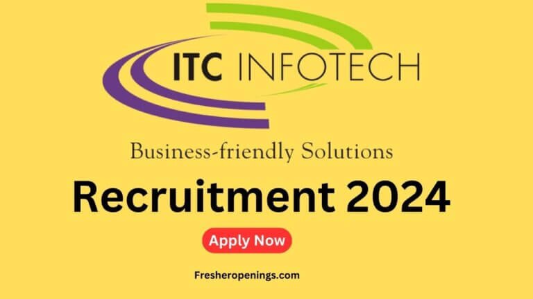 ITC Infotech Off Campus Recruitment 2024