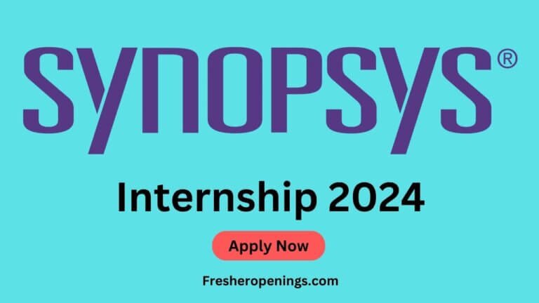 Synopsys Summer Internship 2024