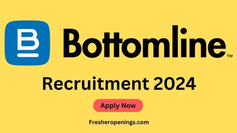 Bottomline Off Campus Drive 2024