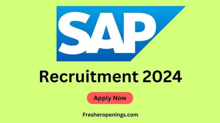 SAP Recruitment Jobs 2024