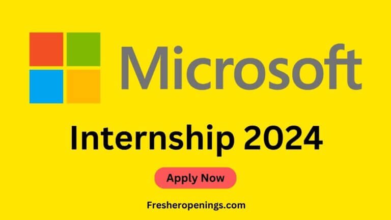 Microsoft Summer Internship 2024