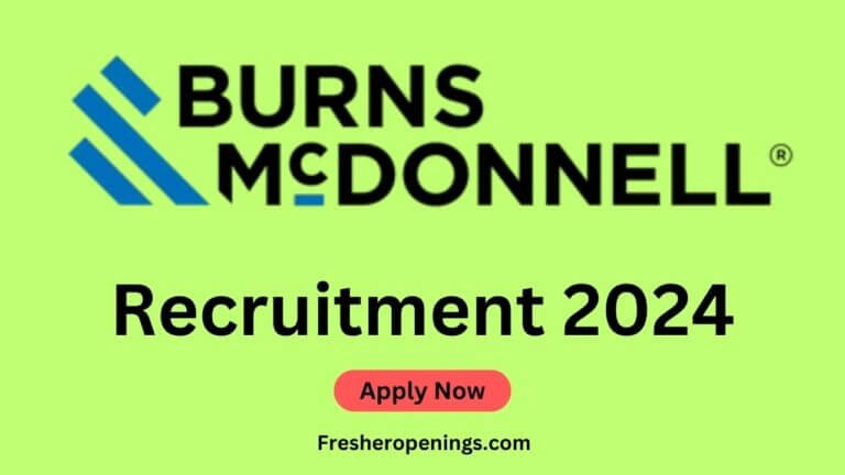 Burns & McDonnell Recruitment 2024