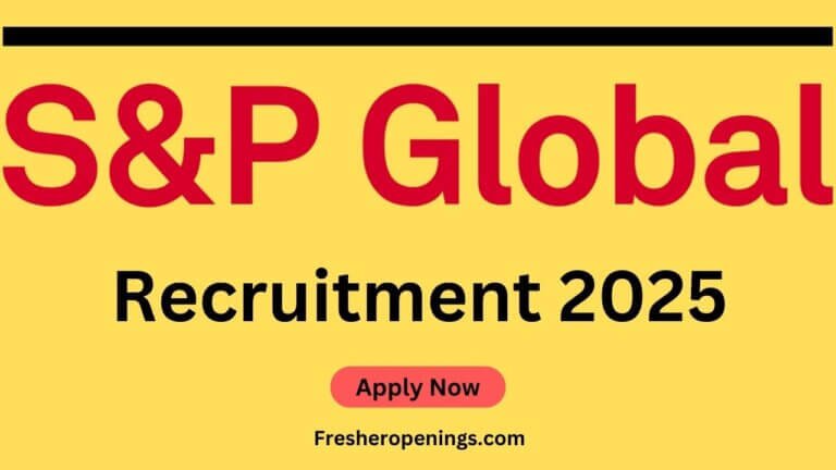 S&P Global Recruitment Jobs 2025