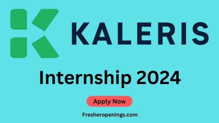 Kaleris Internship 2024