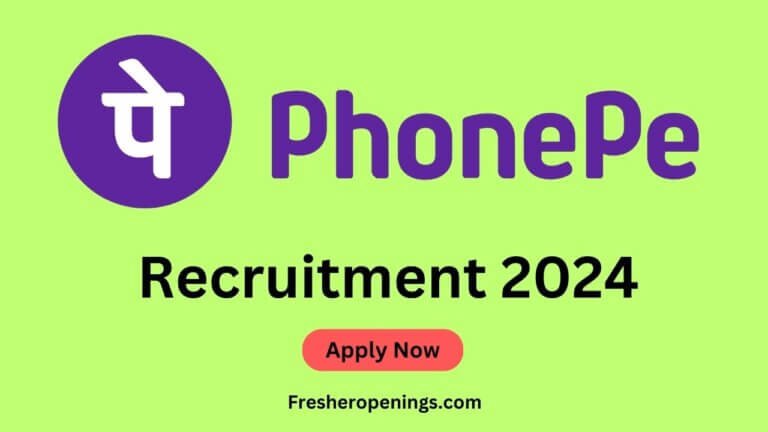 Phonepe Recruitment 2024