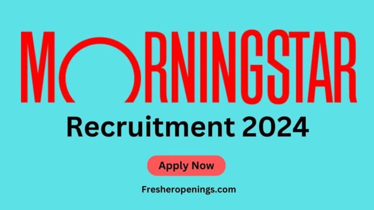 Morningstar Recruitment Drive 2024