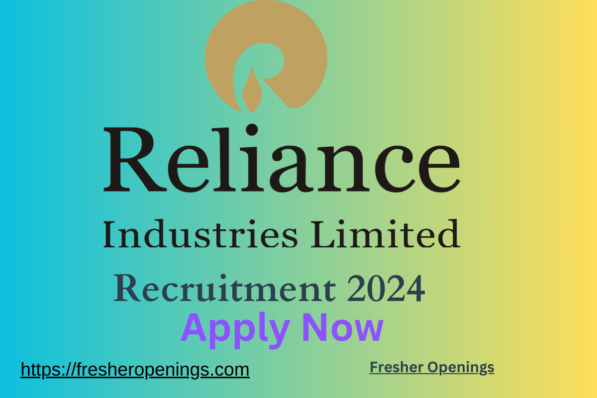 Reliance Industries Ltd Off Campus Drive 2024