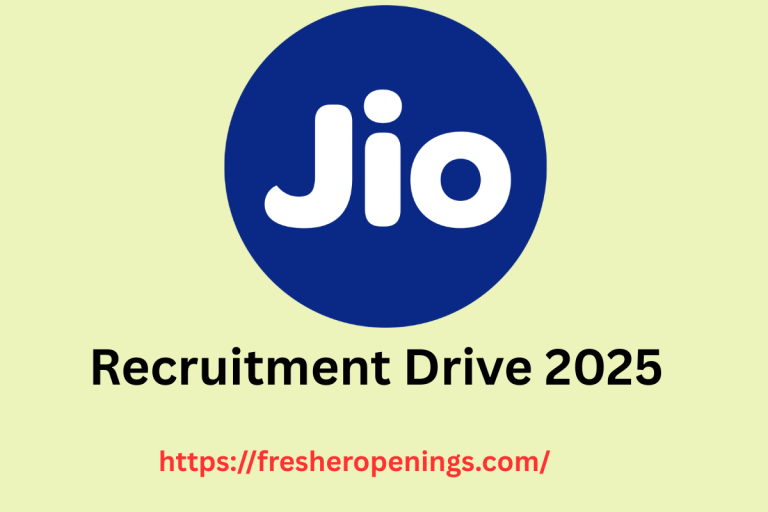 Reliance JIO Recruitment 2025