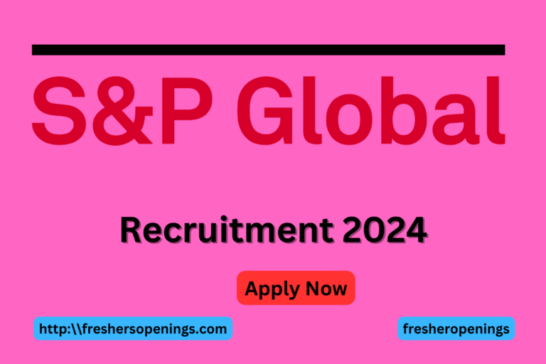 S & P Global Recruitment 2024