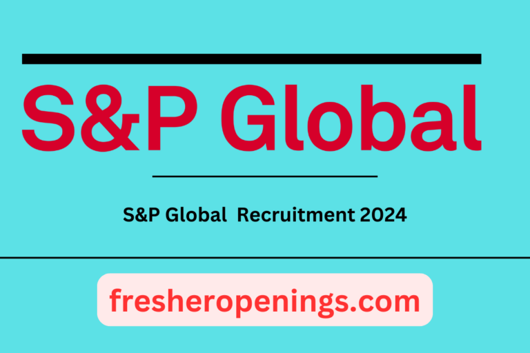 S and P Global Internship 2024