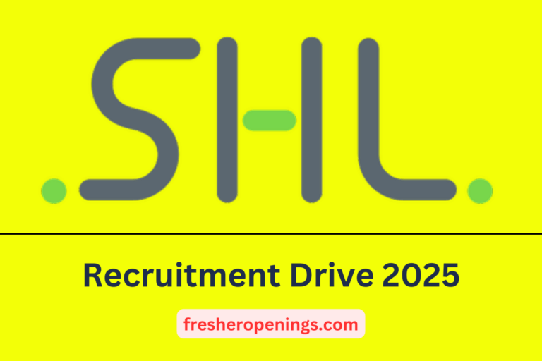 SHL Internship Drive 2025