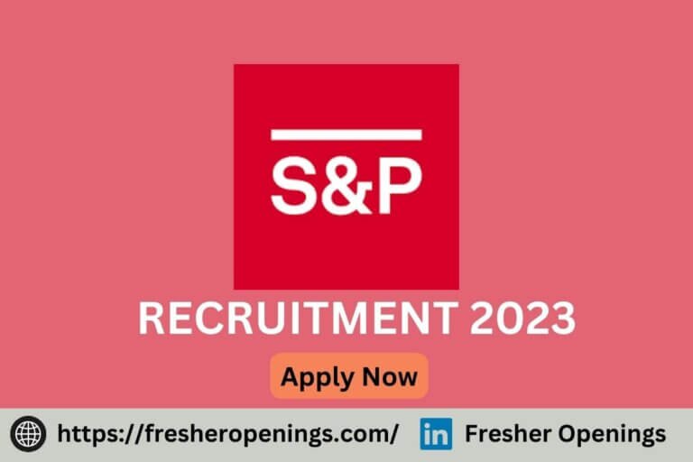 S&P Global Job Vacancies 2023-2024