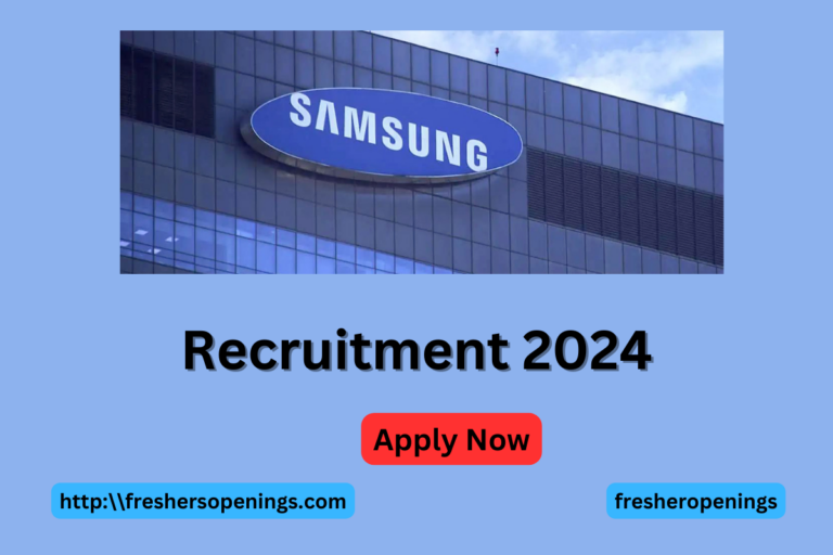 Samsung Electronics Recruitment 2024