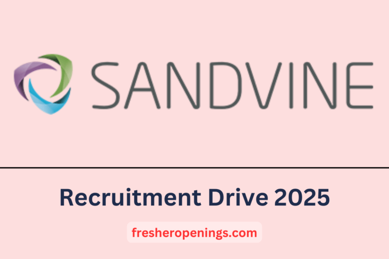 Sandvine Jobs Drive 2025 for Freshers