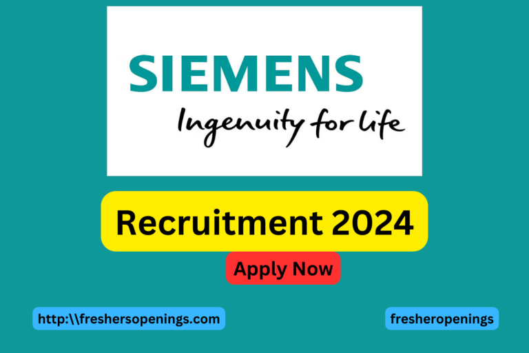 Siemens Off Campus Placement Drive 2024