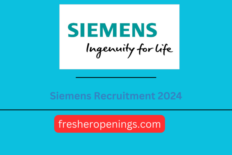 Siemens Off Campus for Freshers 2024