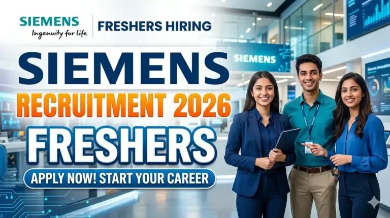 Siemens Recruitment 2026