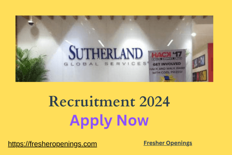 Sutherland Careers Walk in Recruitment 2024