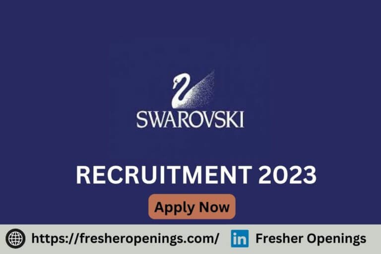 Swarovski Jobs for Freshers 2023-2024