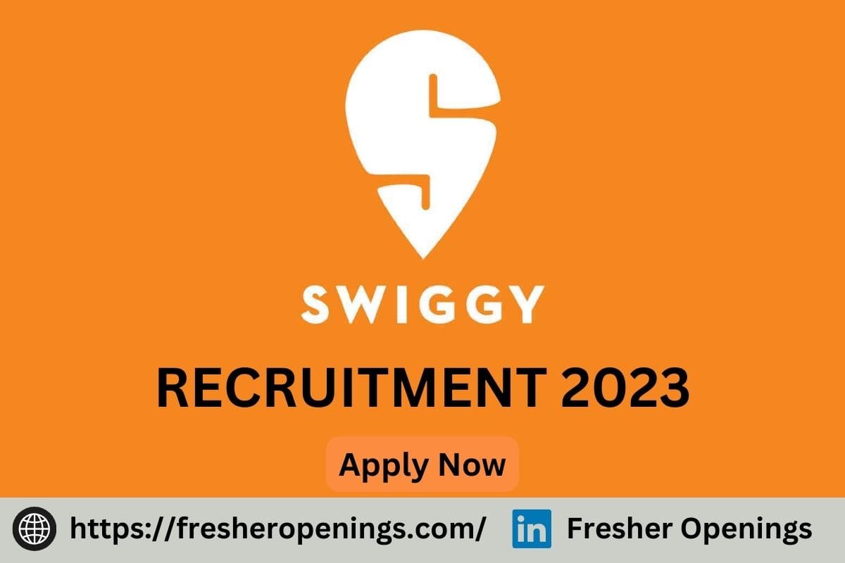 Swiggy Fresher Jobs 2023-2024