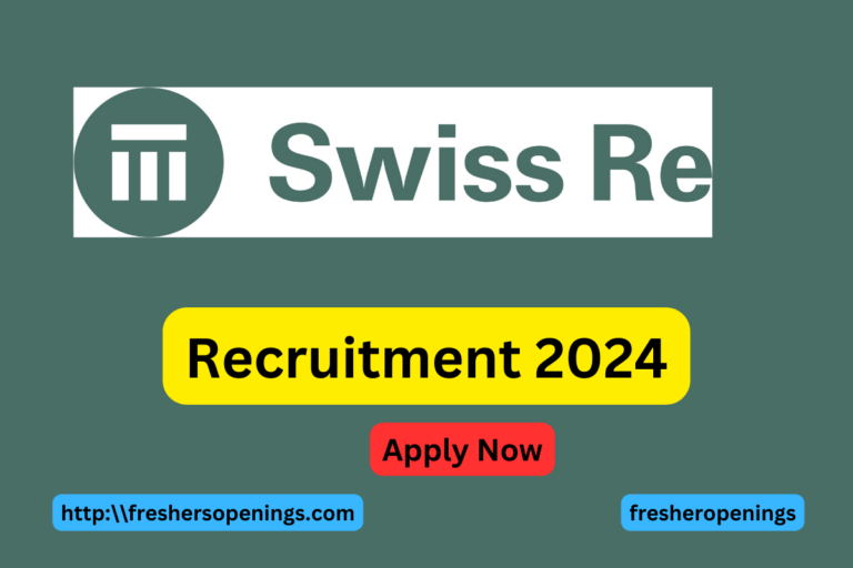 Swiss Re Careers Job Hiring 2024