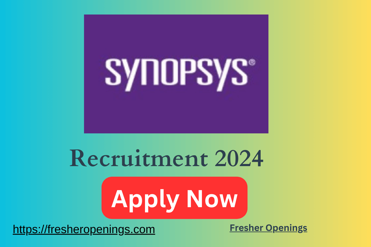 Synopsys Inc Off Campus Job 2024