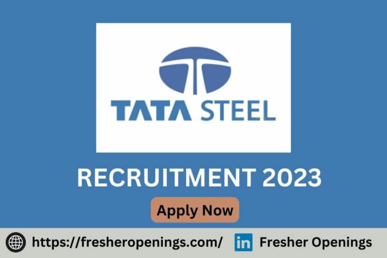 TATA Steel Job Openings 20232024 Hiring as Area Manager Apply Today