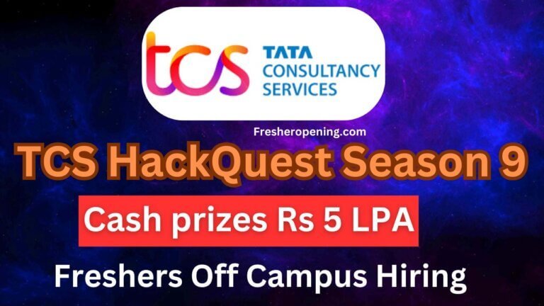 TCS HackQuest for 2025 Batch