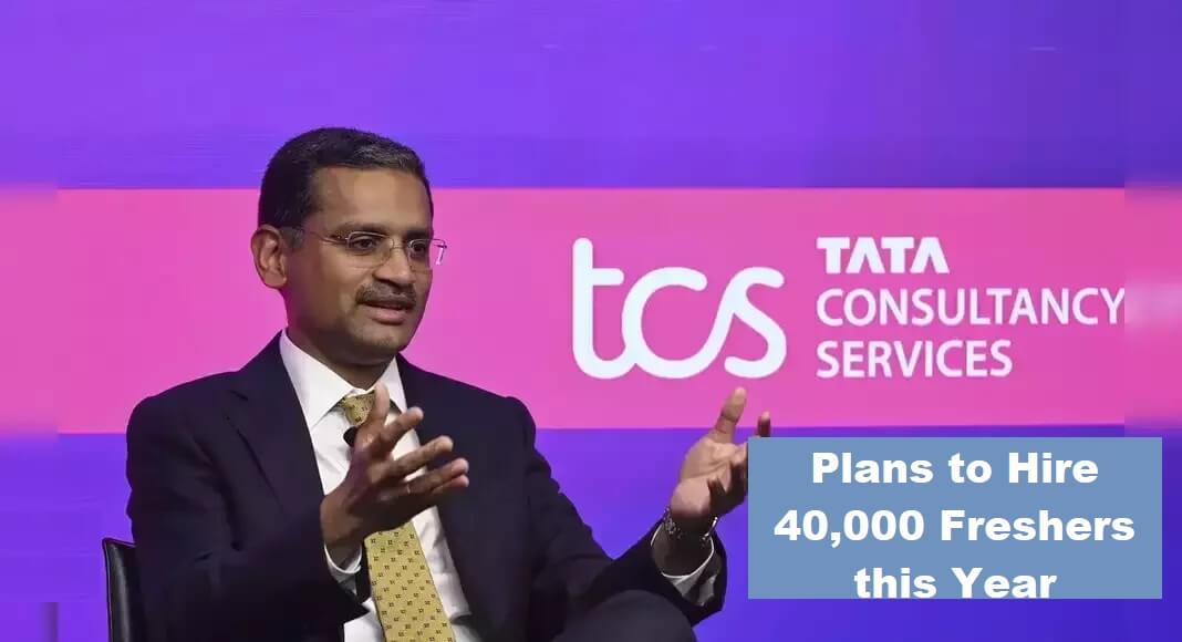 TCS Plans to hire 40000 freshers